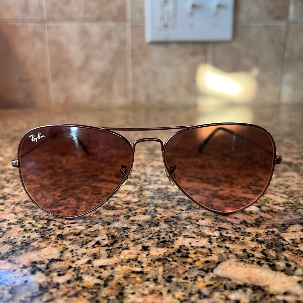 Ray-Ban Classic Brown Aviators